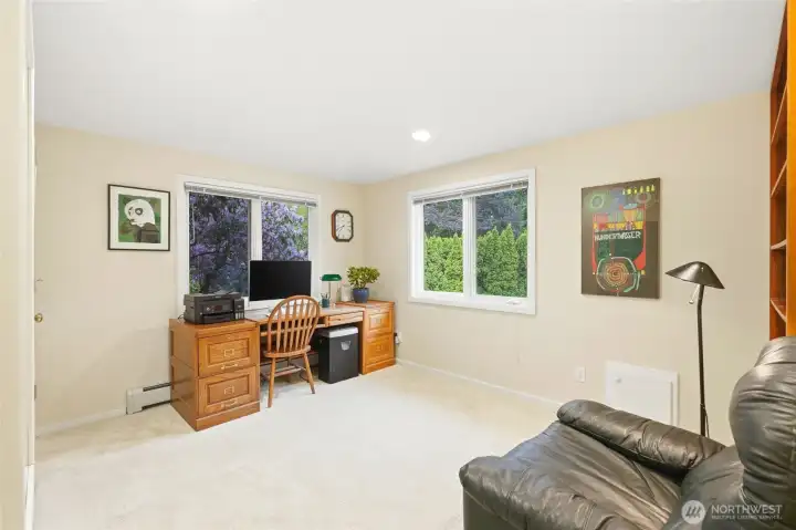 Den/office adjacent to primary bedroom.  Also, a 5th bedroom.