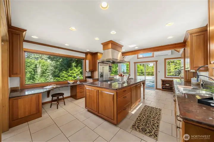 Luxury Chefs kitchen is the heart of the home
