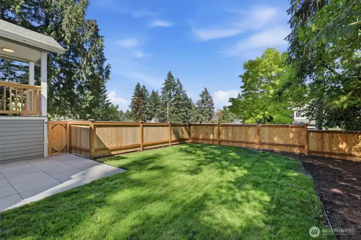 Patio off the front porch is great for BBQ and entertaining. Patio off the front porch is great for BBQ and entertaining.