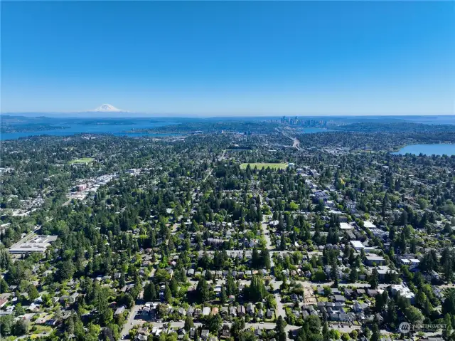 Walking distance to Northgate mall, with easy access to Greenlake, downtown Seattle, I-5, I-90, and more.