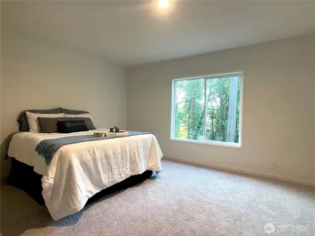 Generous sized primary bedroom