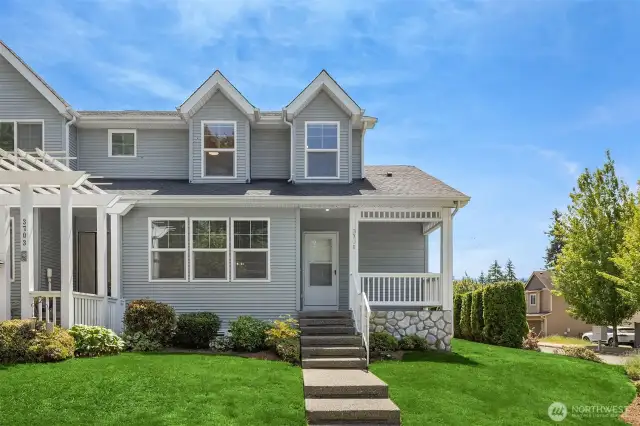 Front of Townhouse