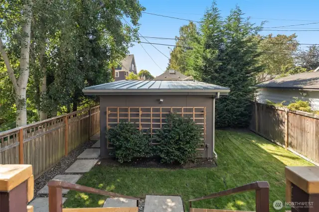 The landscaping has been meticulously maintained year around!