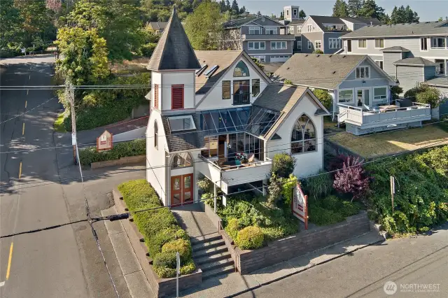 Built circa 1903. First Mukilteo church.