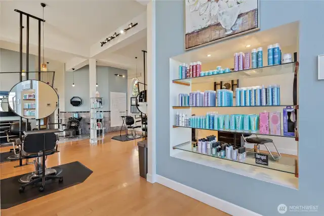 Plenty of display space.