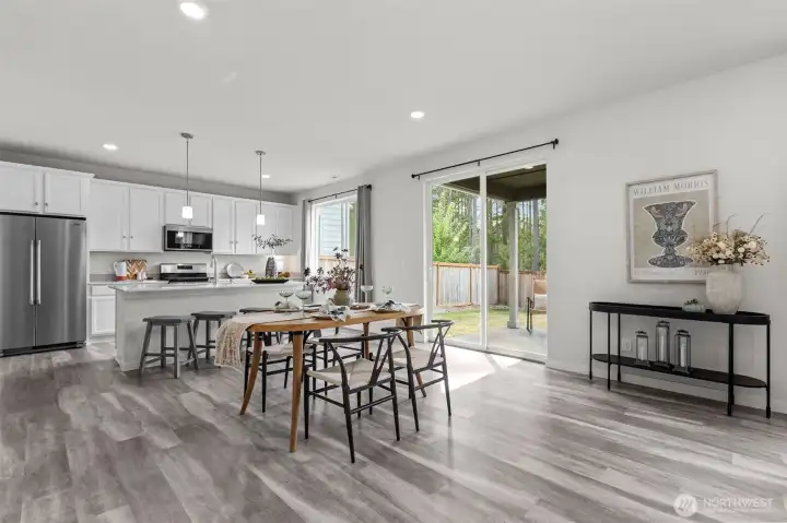you'll love the flow of this main floor - come down the hall into a grand main floor area with high ceilings, large windows. It has a great feel and flow.