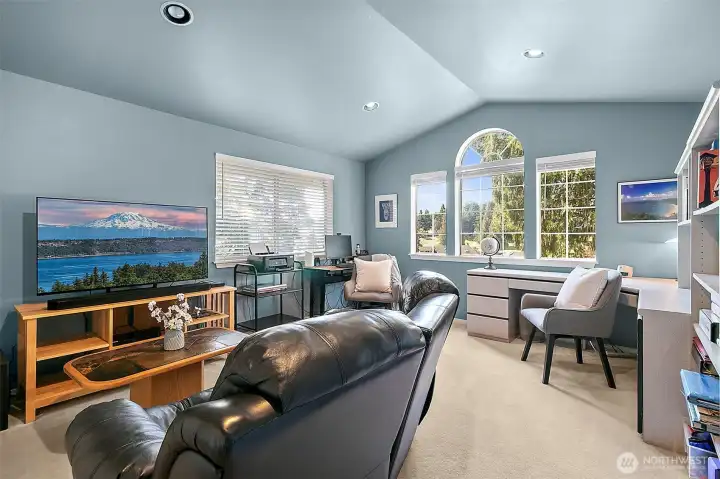 Bonus room or fifth bedroom with closet