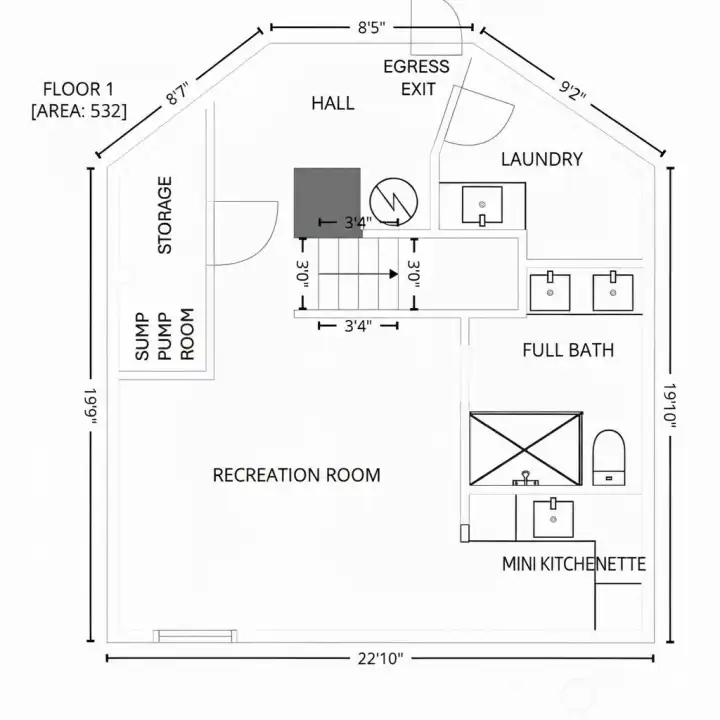 Unit 4203 Basement