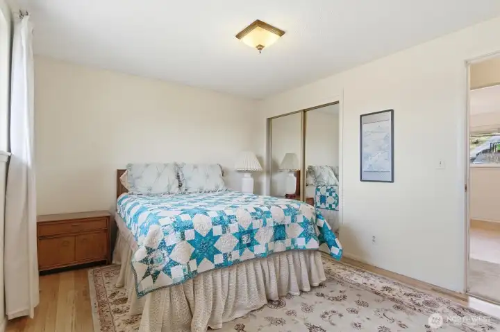 Another angle of the primary bedroom