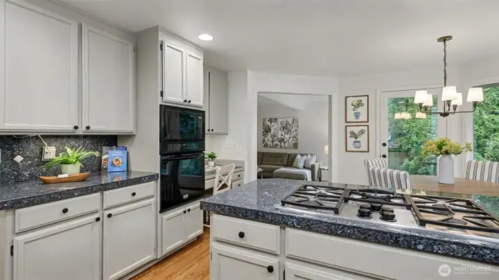 Tons of cabinetry for all of your storage needs.