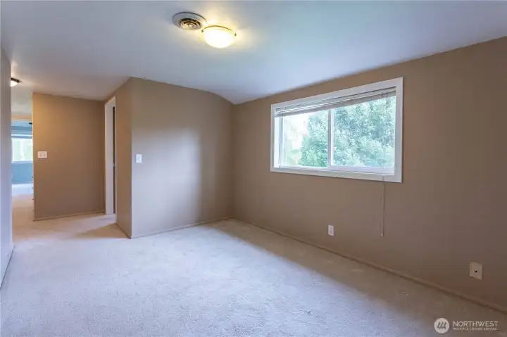 bonus space for a couch or desk