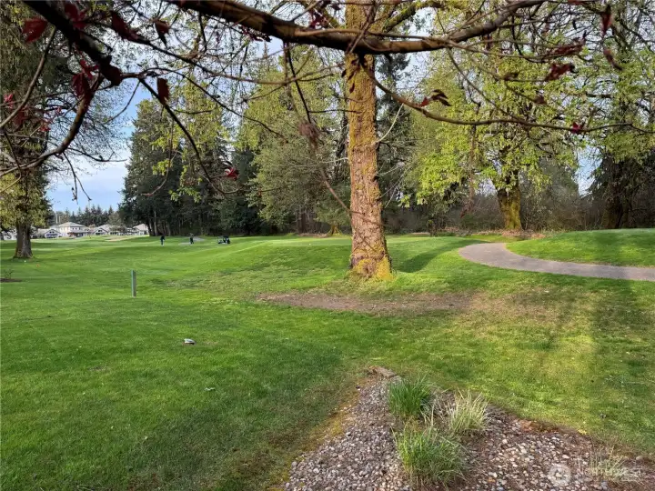 REAR OF LOT - 18th Tee Box.
