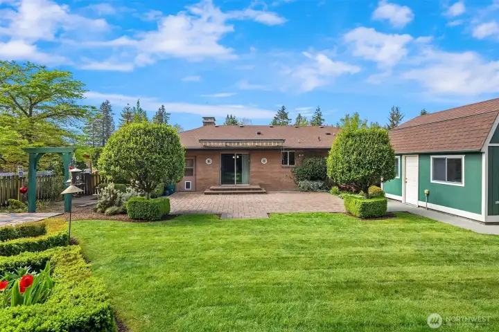 A peaceful retreat, a haven for all 4-legged friends.