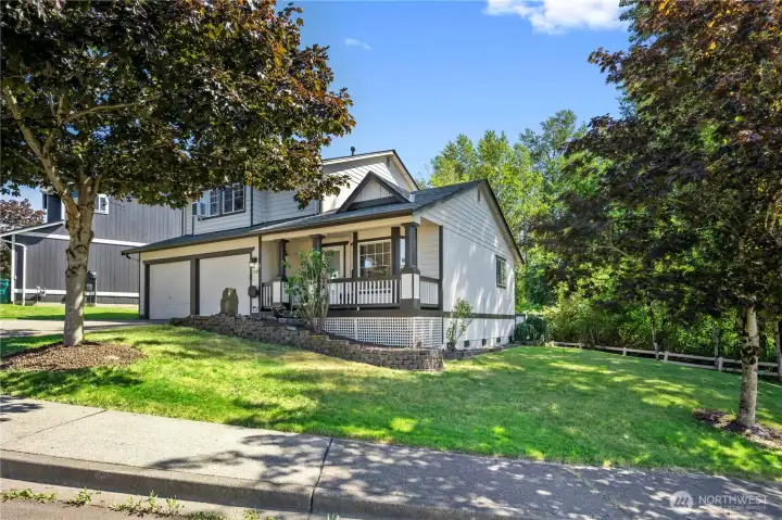 Situated on a spacious corner lot with room to spread out.