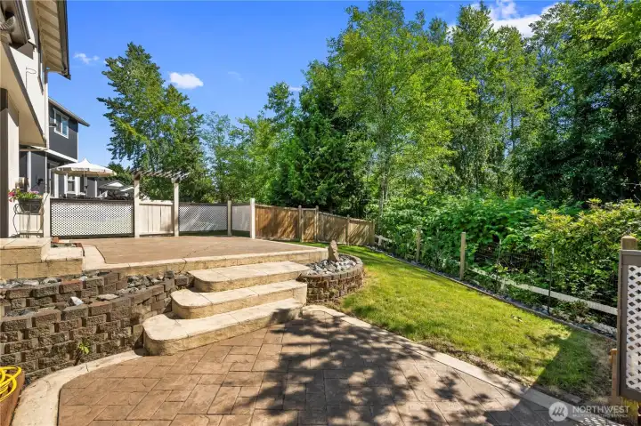 Enjoy added privacy with a backyard that backs to a peaceful greenbelt.