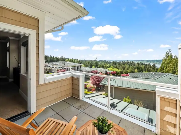and a private balcony, perfect for morning coffee