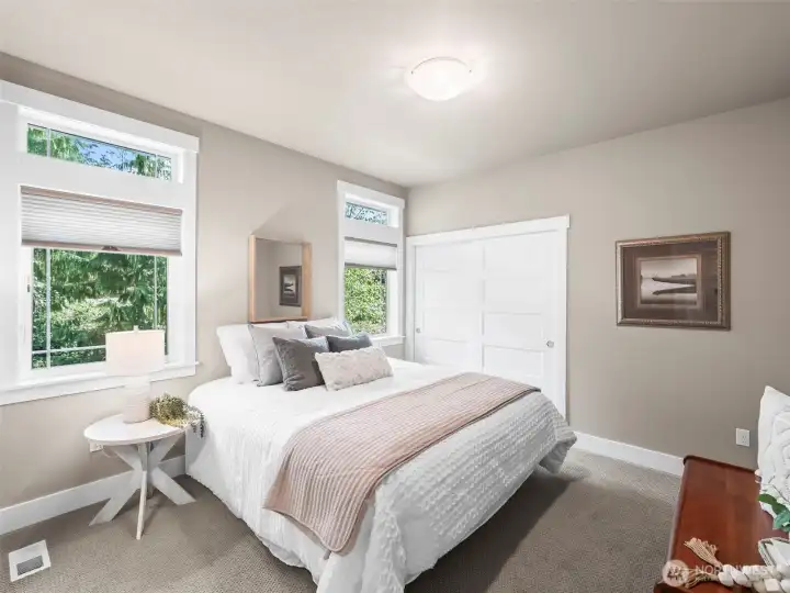 you'll find the second bedroom