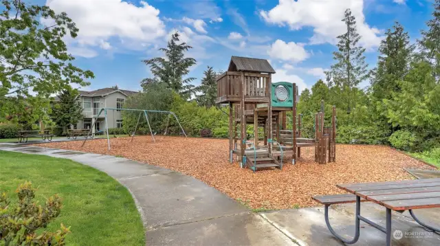Enjoy the community playground plus nearby parks.