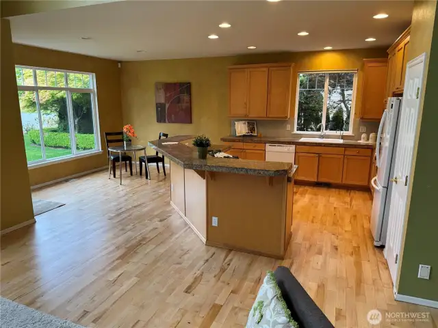 NEWLY REFINISHED HARDWOOD FLOORING!!!