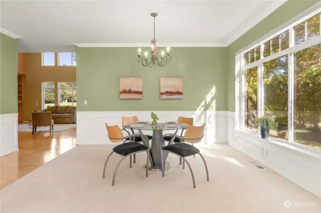 Dining Area with Family Rm beyond.