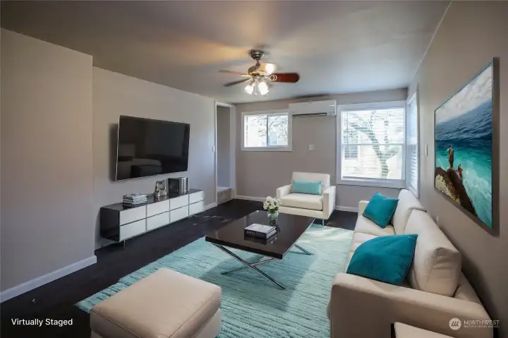 Living room decorating idea!