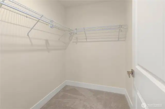 his/her closet