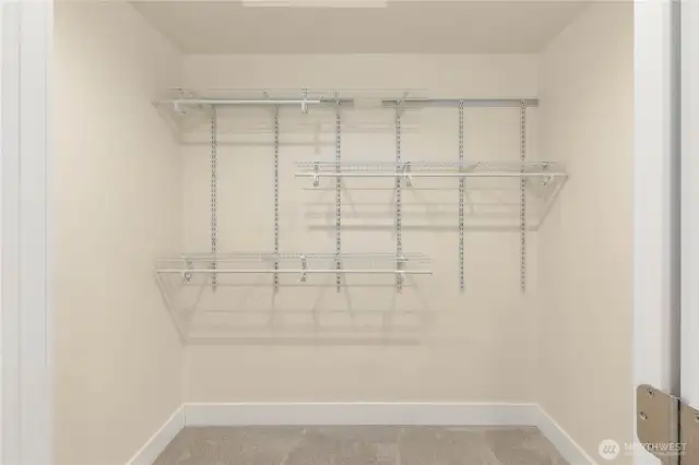 his/her closet