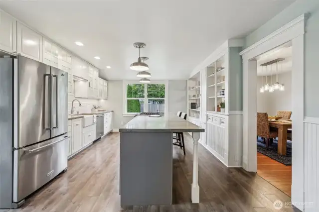 1906 farmhouse that feels open concept