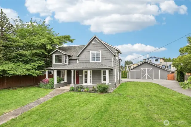 Large lot with gated entrance