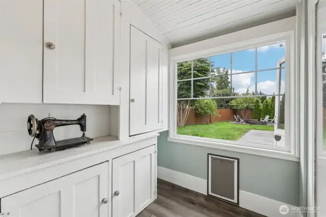Family entry – built-in storage