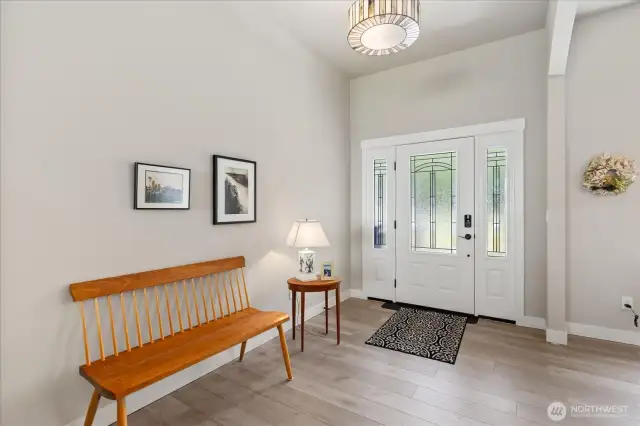 Welcome in!  Large open entryway is just the beginning!