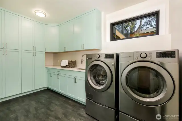 Spacious Laundry Room