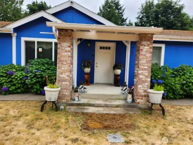 Front entrance