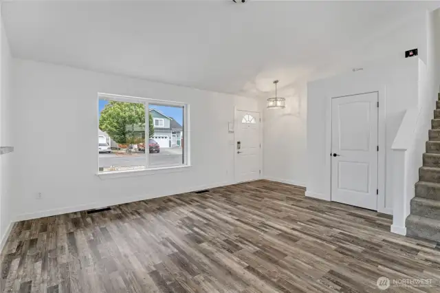 Main area by entrance of home