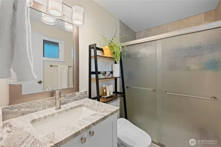 Walk in Shower in Primary