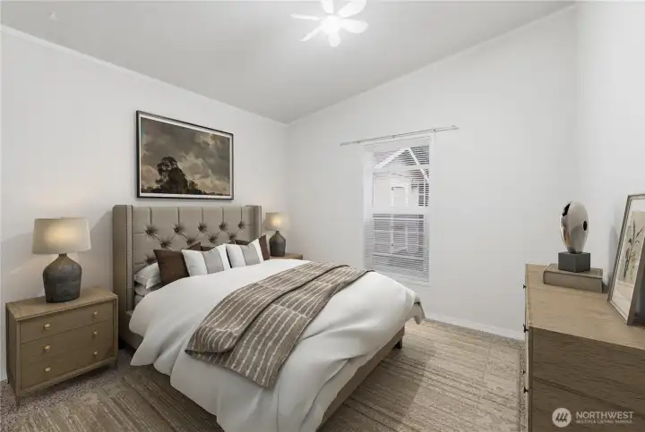 Second Bedroom Virtually Staged