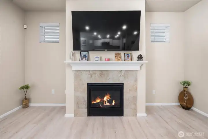 Cozy Fireplace