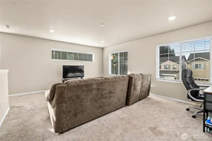 Another View of Family Room (Upstairs)