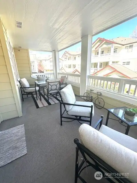Full view of the patio area.