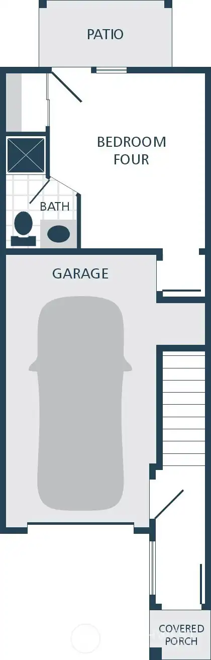 Photographs are for illustrative purposes only. Features, finishes, interior/exterior colors, landscaping and floorplan shown may vary from actual homes built