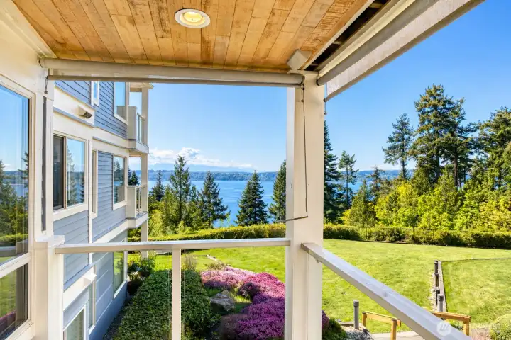 Private Porch & View