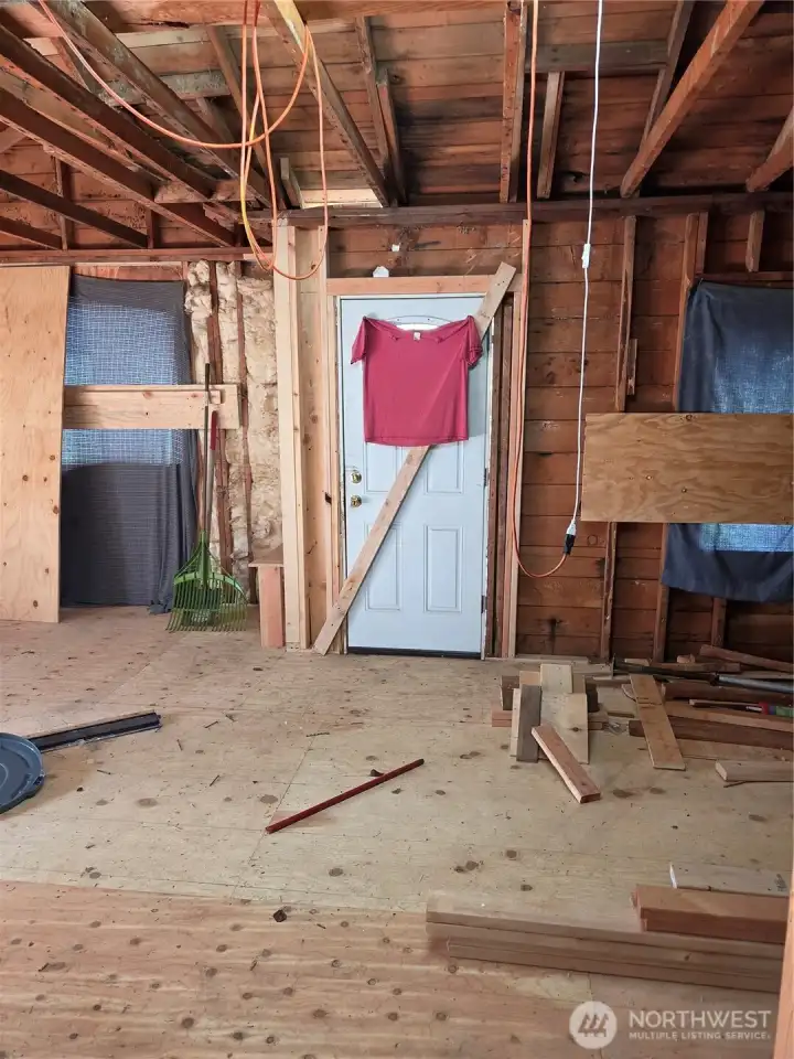 Inside home