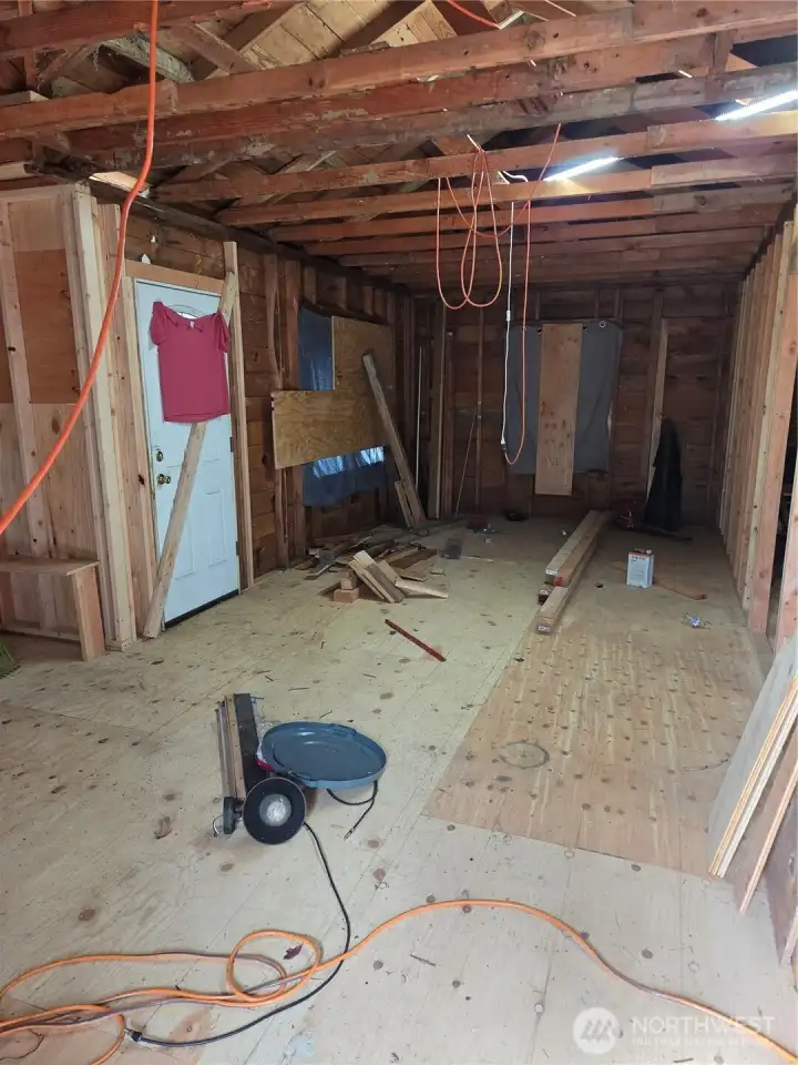 Inside home