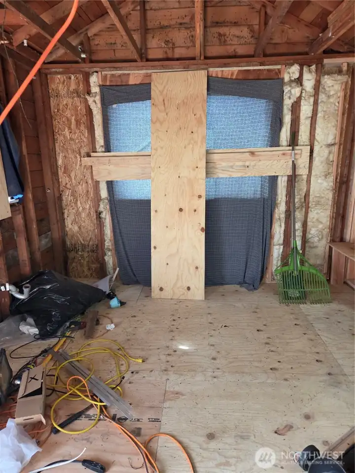 Inside home