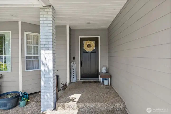 Covered Front Porch