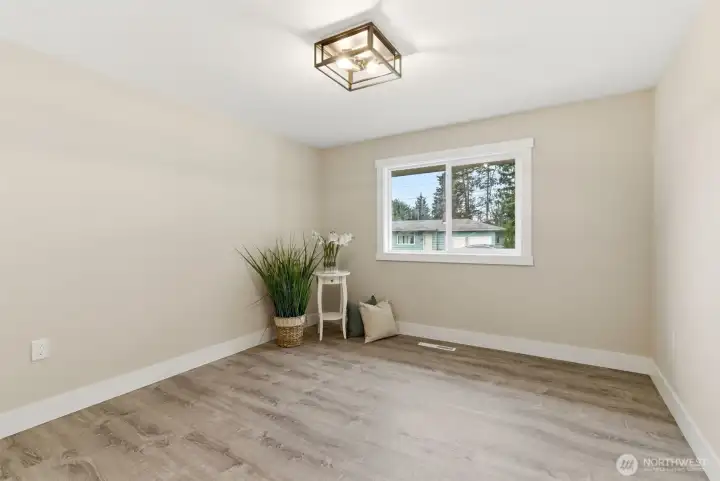 One of two spacious secondary bedrooms