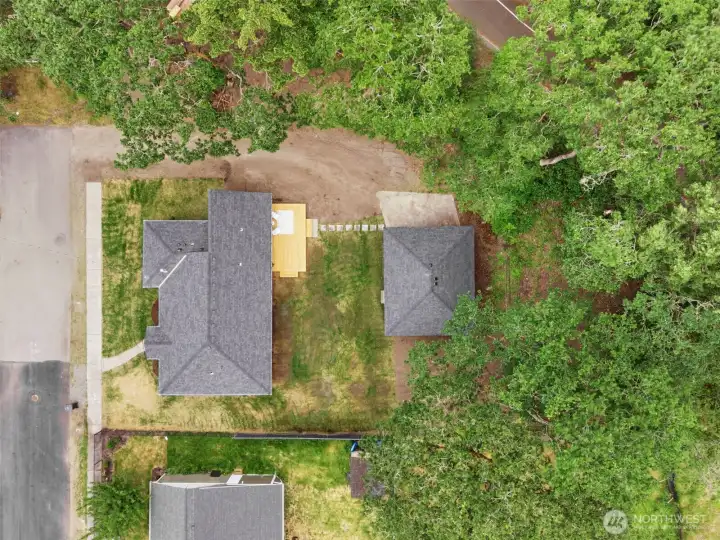 New composition roof, gutters & cement siding installed in 2026