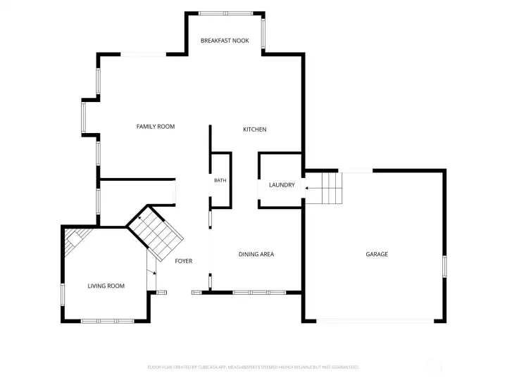 First floor layout
