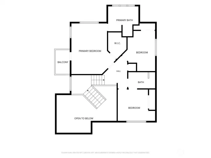Second floor layout