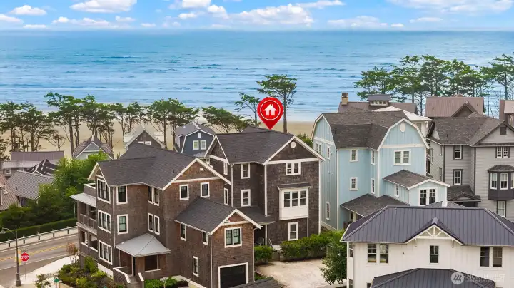 Spectacular ocean and sunset views grace every level of Ciao Bella Beach, an exceptional coastal retreat just steps from the sandy beach. A private elevator provides effortless access to every floor, allowing guests of all ages to enjoy this beautifully appointed home. Featuring 3 bedrooms, including 2 luxurious primary suites, 3.25 baths, and a spacious bonus room with built-in bunk beds and a sleeper sofa, the home comfortably sleeps 10. Spectacular ocean and sunset views grace every level of Ciao Bella Beach, an exceptional coastal retreat just steps from the sandy beach. A private elevator provides effortless access to every floor, allowing guests of all ages to enjoy this beautifully appointed home. Featuring 3 bedrooms, including 2 luxurious primary suites, 3.25 baths, and a spacious bonus room with built-in bunk beds and a sleeper sofa, the home comfortably sleeps 10.